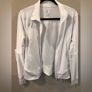 Long Sleeve Zip Up with vented back